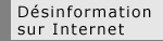 Communiqu contre la dsinformation sur Internet (document PDF : cliquer ICI)